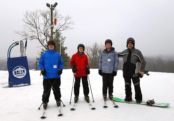 Ben Zwart and his family